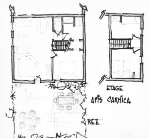 Plan Gîte Apis Carnica