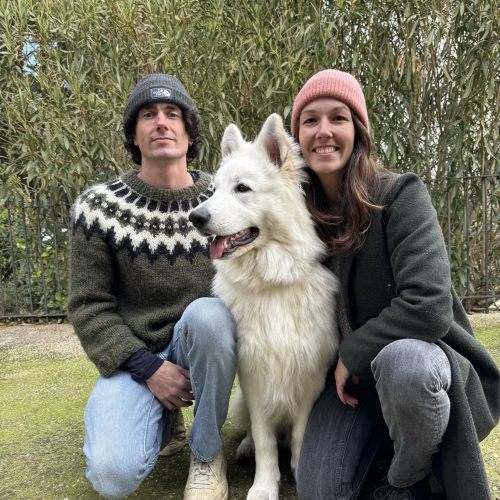 Maëlle, Théo et Atlas